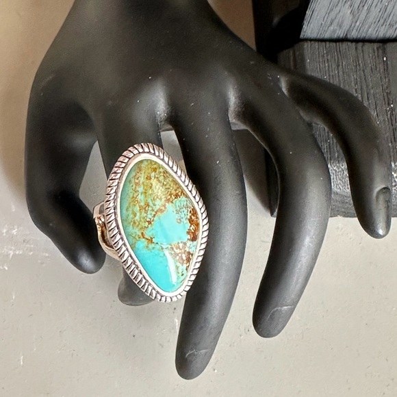 NWT Barse Turquoise Sterling Silver Ring Size 8 - Picture 3 of 9